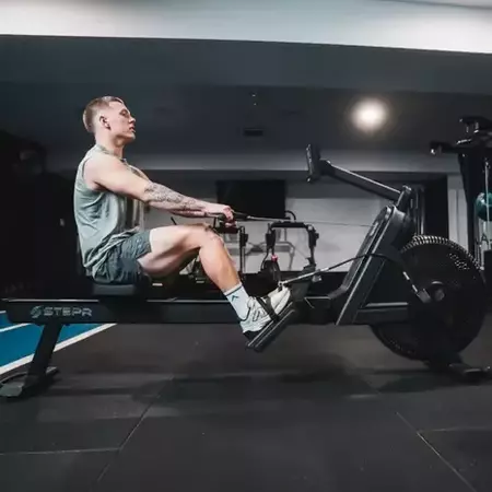 Stepr performance rower xl vpr lcd scherm 5