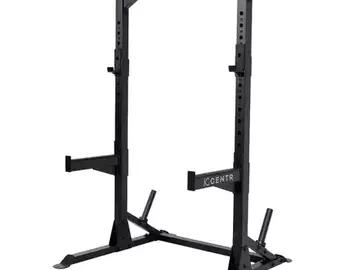 Centr half rack squat rack met pull up bar