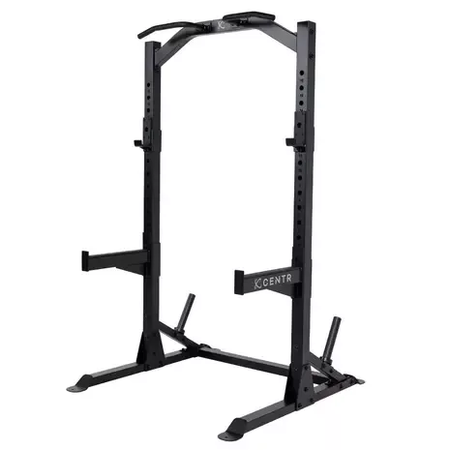 Centr half rack squat rack met pull up bar