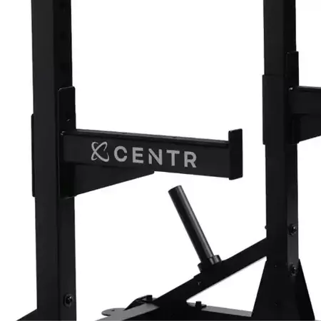 Centr half rack squat rack met pull up bar 5