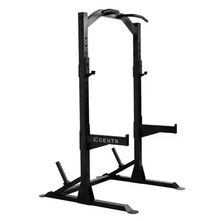 Centr half rack squat rack met pull up bar 6