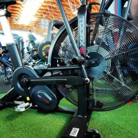 Toorx fitness airbike brx air cross pro met interv 1
