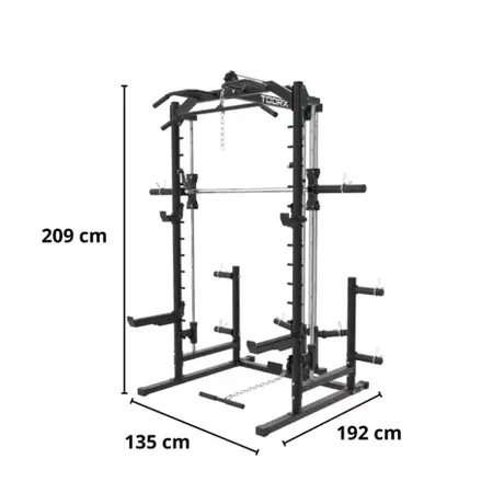 Toorx fitness wlx 90 smith machine power rack