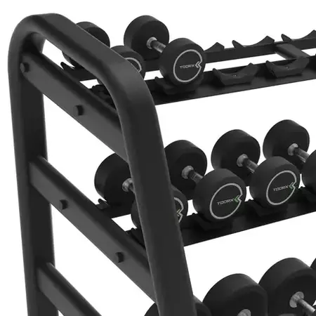 Toorx professional rpmc 3 modulair dumbbell rek 2